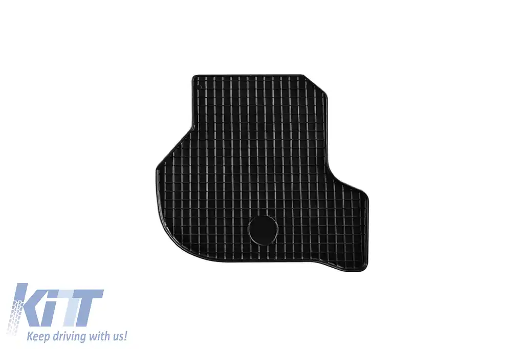 Mochete din cauciuc Gumarny Zubri potrivite pentru Seat Leon 2005-2012, Altea 2004-2015, set de 4 piese, culoare neagră-image-6251825