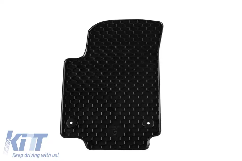 Mochete din cauciuc Gumarny Zubri potrivite pentru Volkswagen Up, Skoda Citigo, Seat Mii după 2012, set de 4 piese, culoare neagră-image-6251904