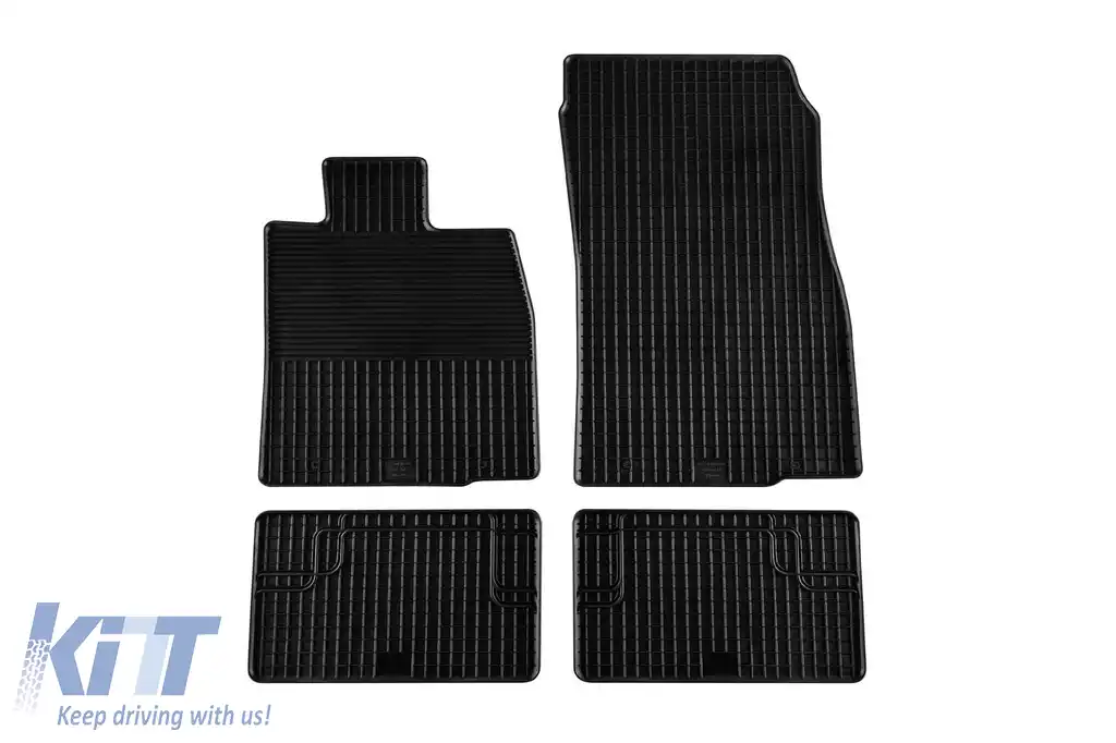 Mochete din cauciuc Gumarny Zubri potrivite pentru Mini Countryman R60 2010-2013, set de 4 piese, culoare neagră-image-6251912