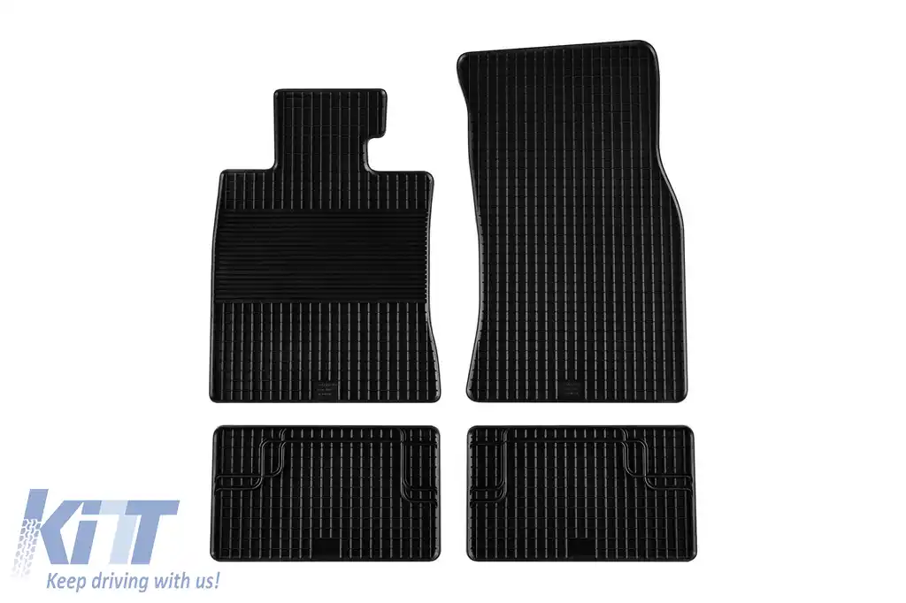 Mochete din cauciuc Gumarny Zubri potrivite pentru Mini R55, R56, R57, R59 după 2007, set de 4 piese, culoare neagră
