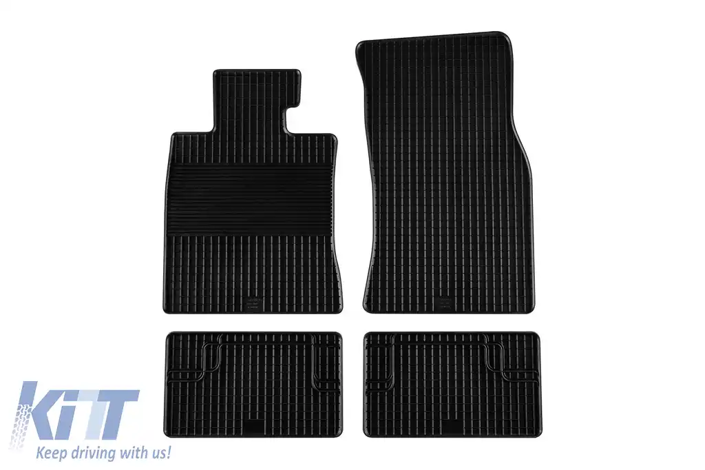 Mochete din cauciuc Gumarny Zubri potrivite pentru Mini R55, R56, R57, R59 după 2007, set de 4 piese, culoare neagră-image-6251918