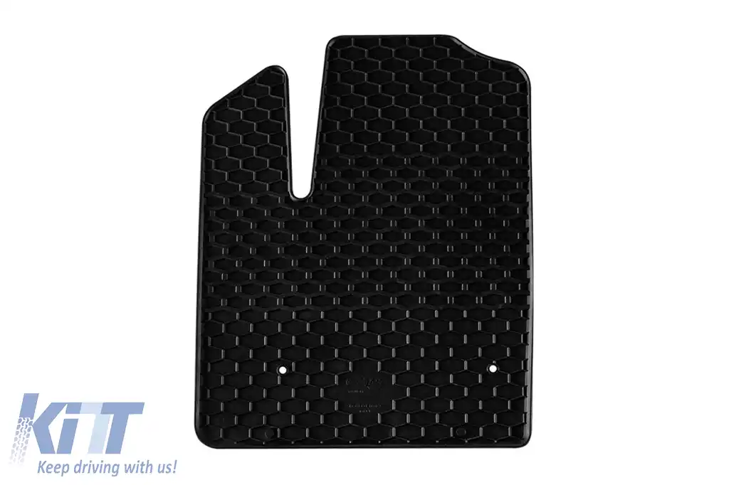 Mochete din cauciuc Gumarny Zubri potrivite pentru Fiat Doblo 2000-2009, set de 4 piese, culoare neagră-image-6251930