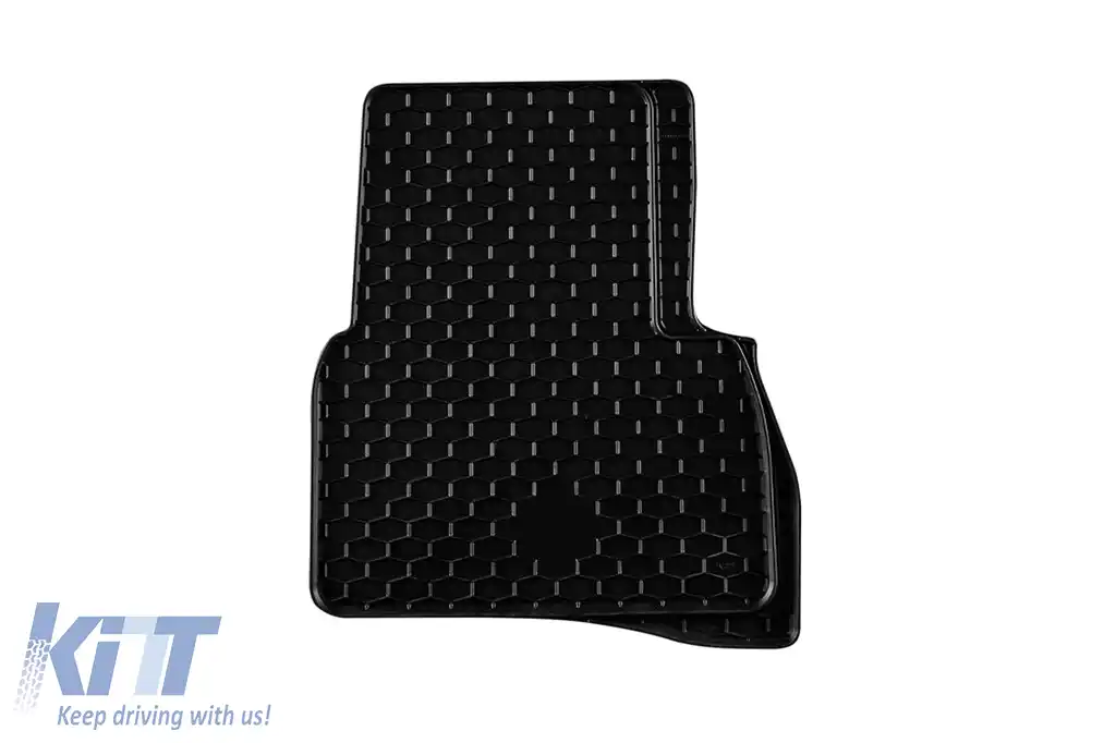 Mochete din cauciuc Gumarny Zubri potrivite pentru Fiat Doblo 2000-2009, set de 4 piese, culoare neagră-image-6251933