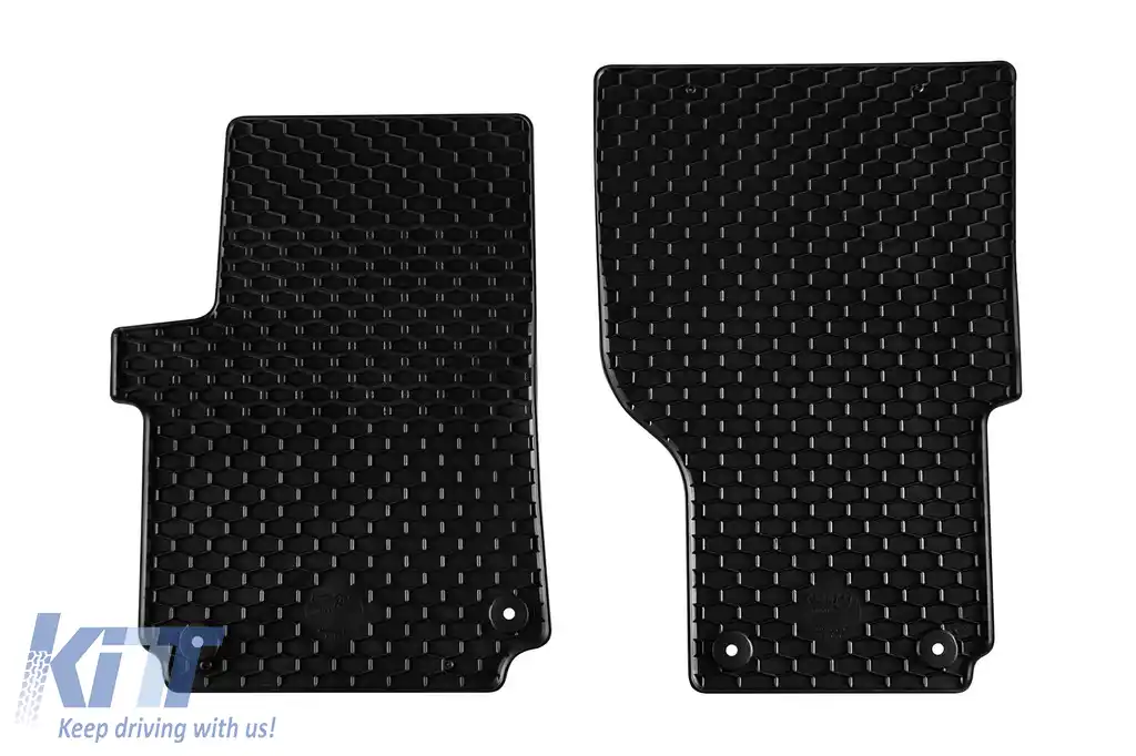 Mochete din cauciuc Gumarny Zubri potrivite pentru Volkswagen Amarok 2010-2020, set de 2 piese, culoare neagră
