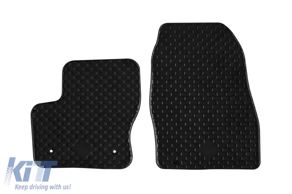 Mochete din cauciuc Gumarny Zubri potrivite pentru Ford Tourneo Connect după 2014, Transit Connect după 2014, set de 2 piese, culoare neagră