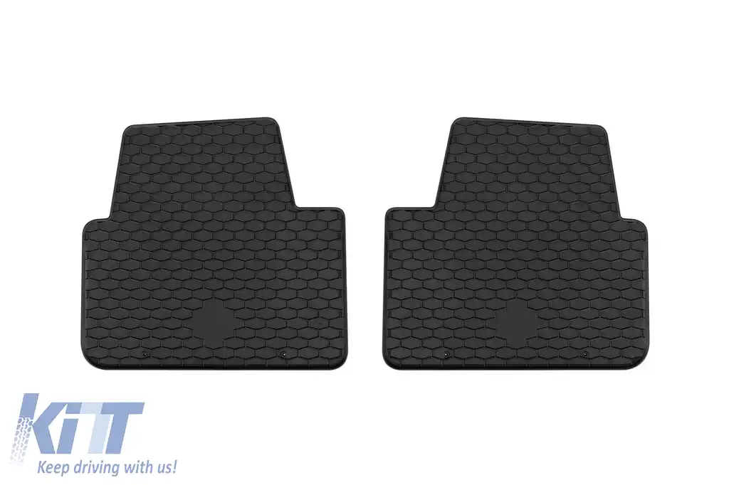 Mochete din cauciuc Gumarny Zubri potrivite pentru Peugeot 308 break 2014-2021, set de 4 piese, culoare neagră-image-6252050