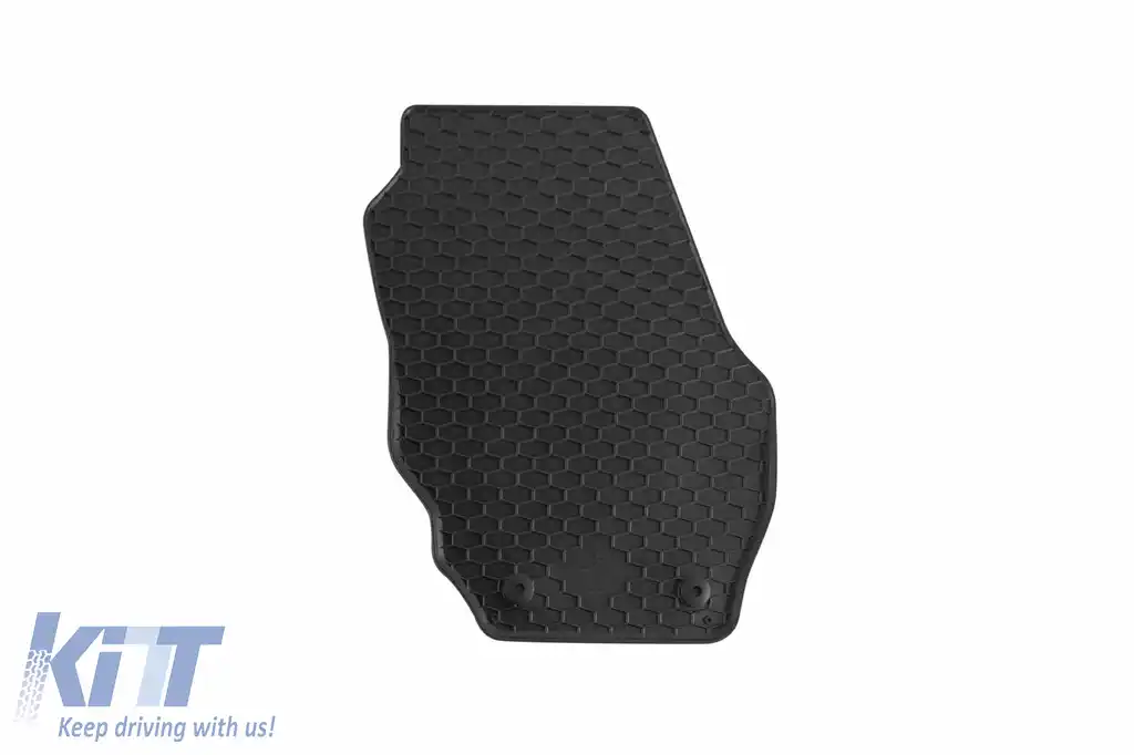 Mochete din cauciuc Gumarny Zubri potrivite pentru Volvo V70, S80, XC70 2007-2016, set de 4 piese, culoare neagră-image-6252131