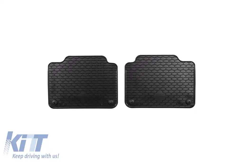 Mochete din cauciuc Gumarny Zubri potrivite pentru Volvo S90, V90 după 2016, set de 4 piese, culoare neagră-image-6252145