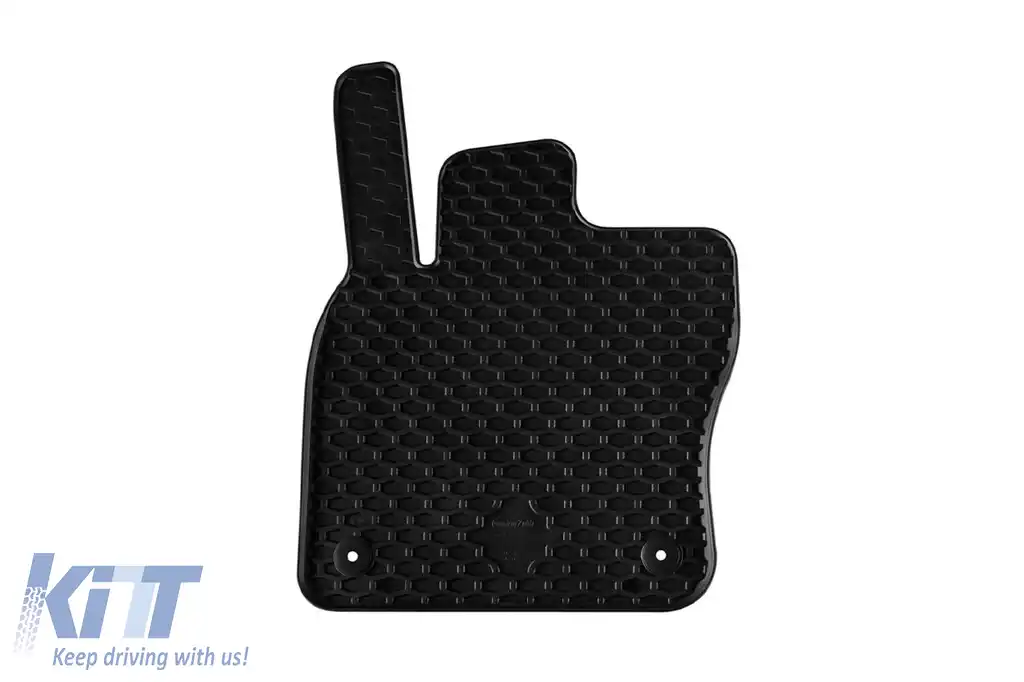 Mochete din cauciuc Gumarny Zubri potrivite pentru Audi Q2 după 2017, set de 4 piese, culoare neagră-image-6252187