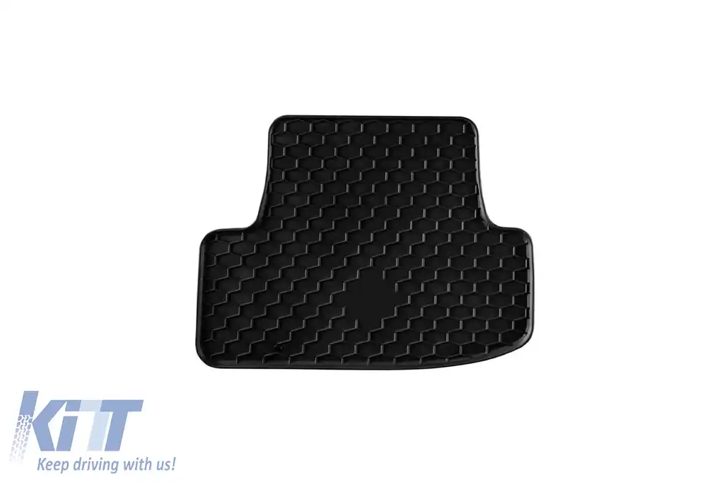 Mochete din cauciuc Gumarny Zubri potrivite pentru Audi Q2 după 2017, set de 4 piese, culoare neagră-image-6252189