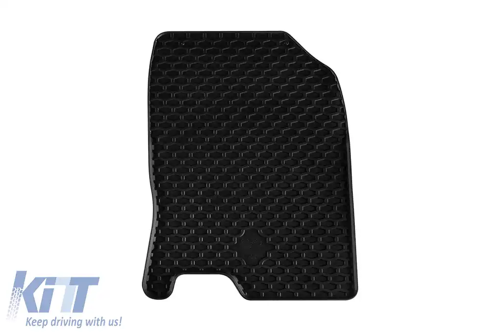 Mochete din cauciuc Gumarny Zubri potrivite pentru Hyundai Kona, Kona HeV 2018-2023, set de 4 piese, culoare neagră-image-6252226