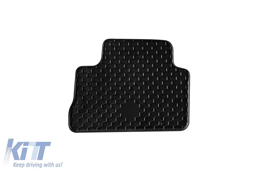 Mochete din cauciuc Gumarny Zubri potrivite pentru Hyundai Kona, Kona HeV 2018-2023, set de 4 piese, culoare neagră-image-6252227