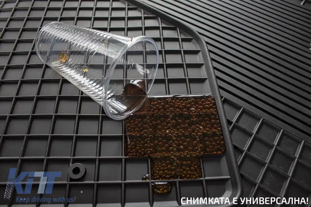 Mochete din cauciuc Gumarny Zubri potrivite pentru Mercedes X class W470 după 2017, set de 2 piese, culoare neagră-image-6252250