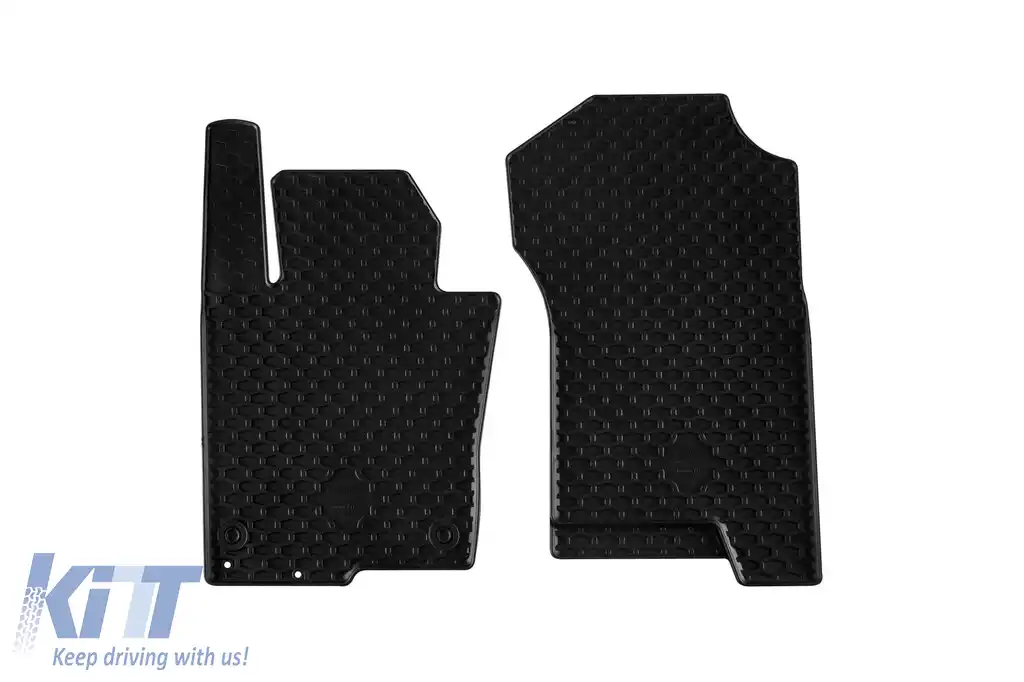 Mochete din cauciuc Gumarny Zubri potrivite pentru Nissan Navara după 2016, set de 2 piese, culoare neagră