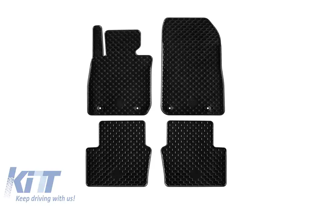 Mochete din cauciuc Gumarny Zubri potrivite pentru Mazda SH-3 după 2015, set de 4 piese, culoare neagră