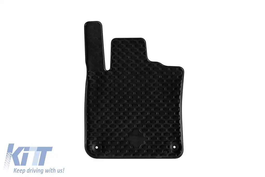 Mochete din cauciuc Gumarny Zubri potrivite pentru Volvo S60, V60 după 2019, set de 4 piese, culoare neagră-image-6252345