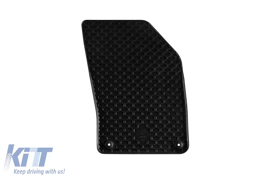 Mochete din cauciuc Gumarny Zubri potrivite pentru Volvo S60, V60 după 2019, set de 4 piese, culoare neagră-image-6252346