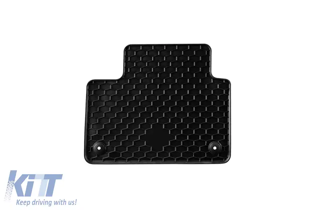 Mochete din cauciuc Gumarny Zubri potrivite pentru Volvo S60, V60 după 2019, set de 4 piese, culoare neagră-image-6252347