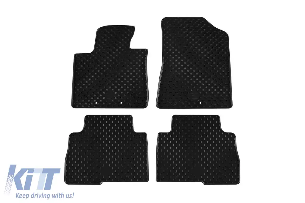Mochete din cauciuc Gumarny Zubri potrivite pentru Kia Sorento 2010-2014, set de 4 piese, culoare neagră