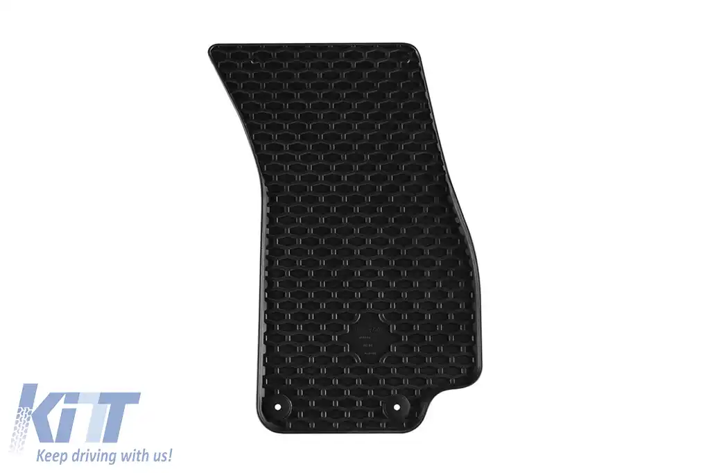 Mochete din cauciuc Gumarny Zubri potrivite pentru Audi A8 D5, A8 D5 Hybrid după 2018, ampatament scurt, set de 4 piese, culoare neagră-image-6252466