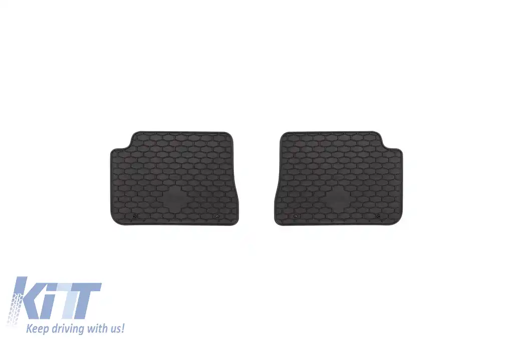 Mochete din cauciuc Gumarny Zubri potrivite pentru Alfa Romeo Junior EV, Fiat 600e, Jeep Avenger după 2024, set de 4 piese, culoare neagră-image-6252477