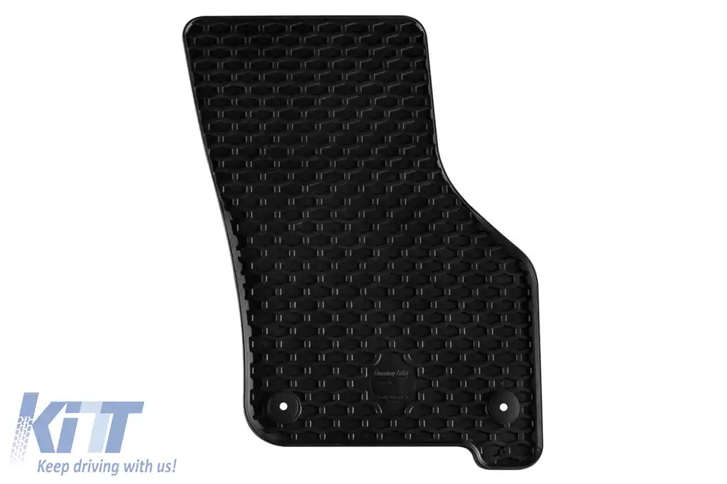 Mochete din cauciuc Gumarny Zubri potrivite pentru Volkswagen Golf VIII Variant eTSI MHEV după 2020, set de 5 piese, culoare neagră-image-6252492