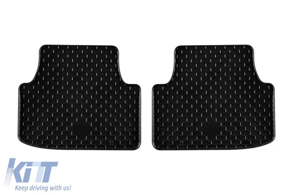 Mochete din cauciuc Gumarny Zubri potrivite pentru Volkswagen Golf VIII Variant eTSI MHEV după 2020, set de 5 piese, culoare neagră-image-6252493