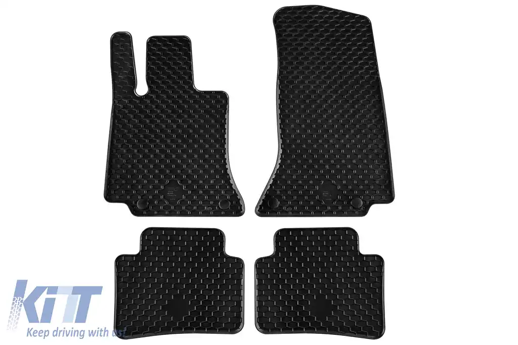 Mochete din cauciuc Gumarny Zubri potrivite pentru Mercedes C class W206 după 2021, set de 4 piese, culoare neagră