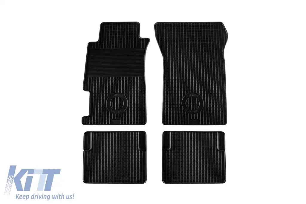 Mochete din cauciuc Gumarny Zubri potrivite pentru Honda Accord 1996-2002, set de 4 piese, culoare neagră