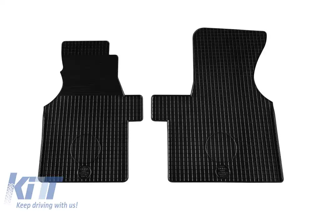 Mochete din cauciuc Gumarny Zubri potrivite pentru Volkswagen Transporter T4 1990-2003, set de 2 piese, culoare neagră