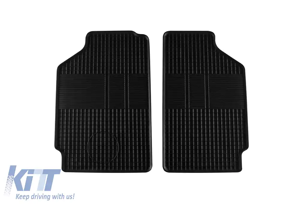 Mochete din cauciuc Gumarny Zubri potrivite pentru Skoda Felicia Pick-up 1995-2000, set de 2 piese, culoare neagră