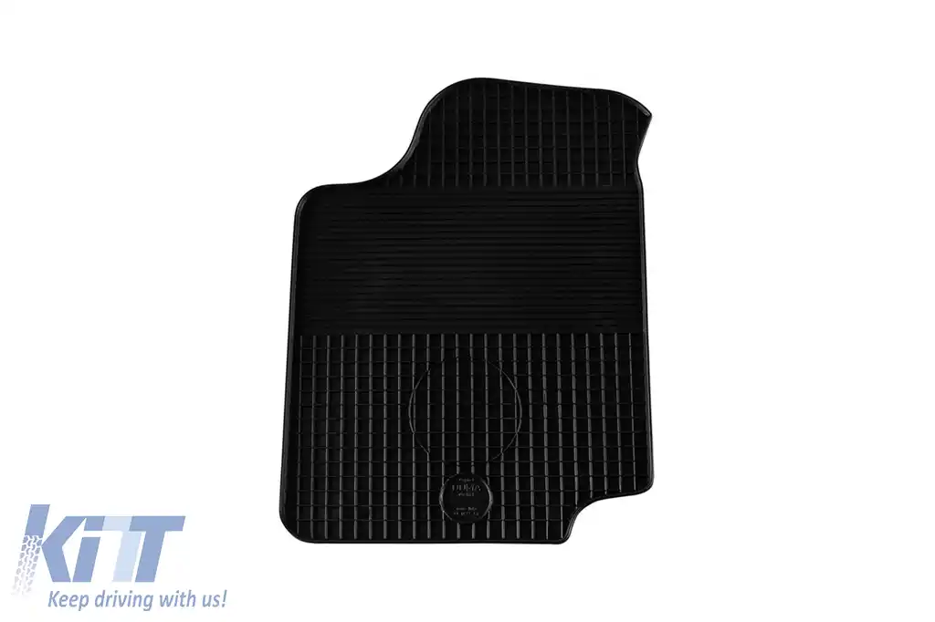 Mochete din cauciuc Gumarny Zubri potrivite pentru Volkswagen Golf III, Vento 1992-1997, set de 4 piese, culoare neagră-image-6252630