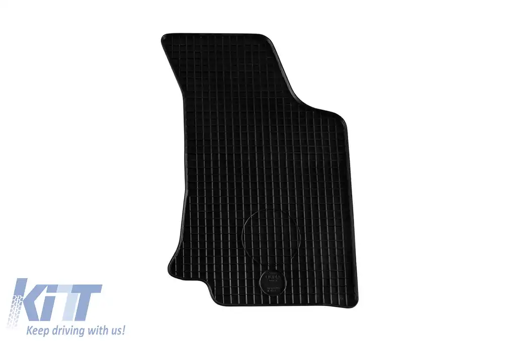 Mochete din cauciuc Gumarny Zubri potrivite pentru Volkswagen Golf III, Vento 1992-1997, set de 4 piese, culoare neagră-image-6252631