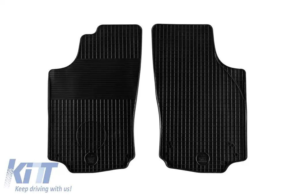 Mochete din cauciuc Gumarny Zubri potrivite pentru Opel Combo C 2001-2011, set de 2 piese, culoare neagră