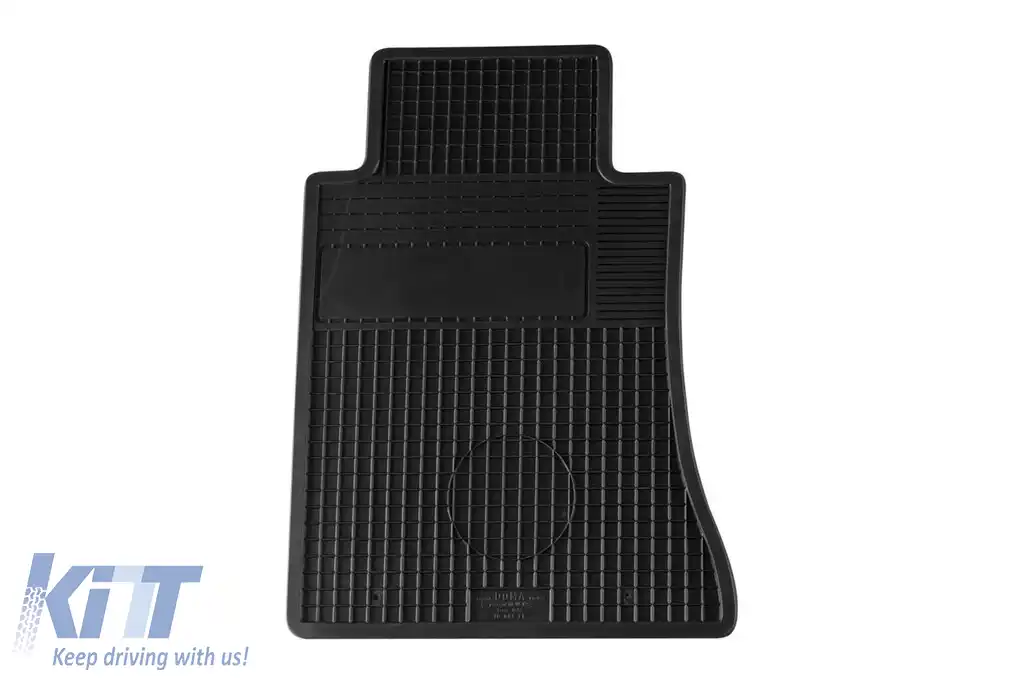 Mochete din cauciuc Gumarny Zubri potrivite pentru Mercedes E class W124 1984-1996, set de 4 piese, culoare neagră-image-6252700