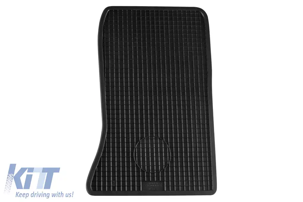 Mochete din cauciuc Gumarny Zubri potrivite pentru Mercedes E class W124 1984-1996, set de 4 piese, culoare neagră-image-6252701