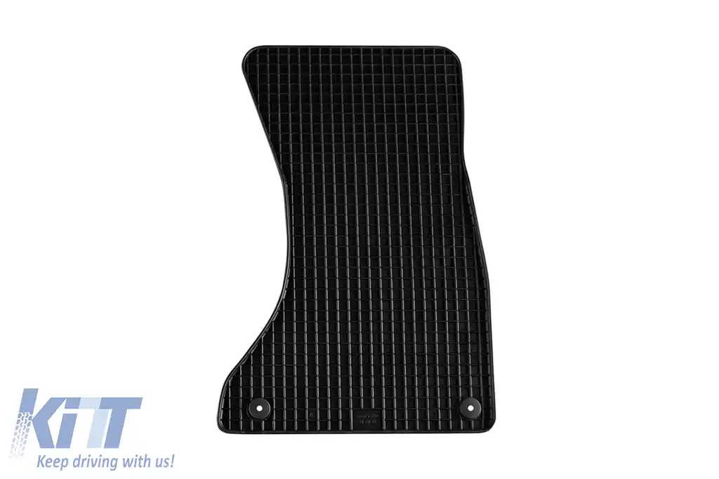 Mochete din cauciuc Gumarny Zubri potrivite pentru Audi A4 sedan, wagon 2007-2015, A5 Sportback 2009-2016, set de 4 piese, culoare neagră-image-6254144