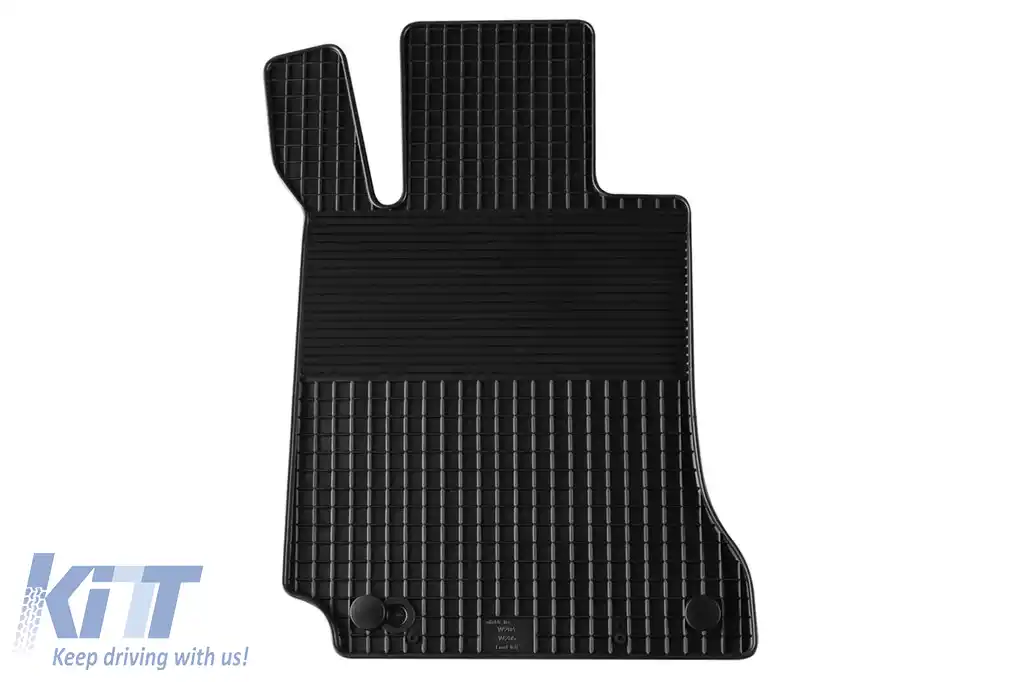 Mochete din cauciuc Gumarny Zubri potrivite pentru Mercedes C class W204 2007-2014, GLK X204 2009-2015, set de 4 piese, culoare neagră-image-6254149