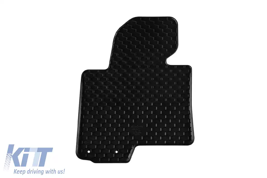 Mochete din cauciuc Gumarny Zubri potrivite pentru Hyundai iX35, Kia Sportage 2010-2015, set de 4 piese, culoare neagră-image-6254214