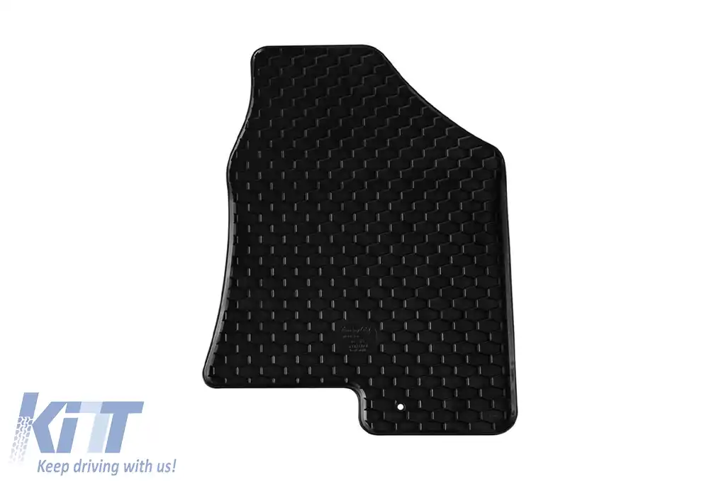 Mochete din cauciuc Gumarny Zubri potrivite pentru Hyundai iX35, Kia Sportage 2010-2015, set de 4 piese, culoare neagră-image-6254215