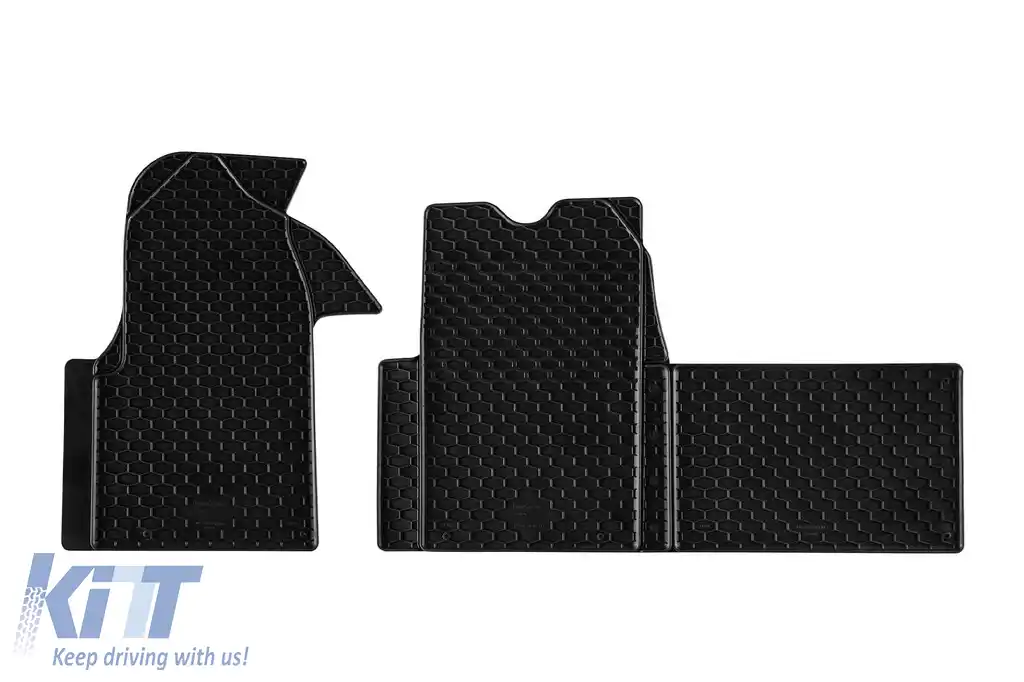 Mochete din cauciuc Gumarny Zubri potrivite pentru Opel Movano, Renault Master 1999-2009, Nissan NV400 după 2011, set de 3 piese, culoare neagră