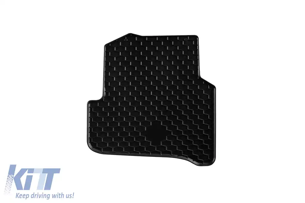 Mochete din cauciuc Gumarny Zubri potrivite pentru Skoda Fabia după 2014, set de 4 piese, culoare neagră-image-6254288