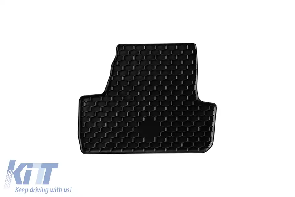 Mochete din cauciuc Gumarny Zubri potrivite pentru Peugeot 308 hatchback 2014-2021, set de 4 piese, culoare neagră-image-6254303