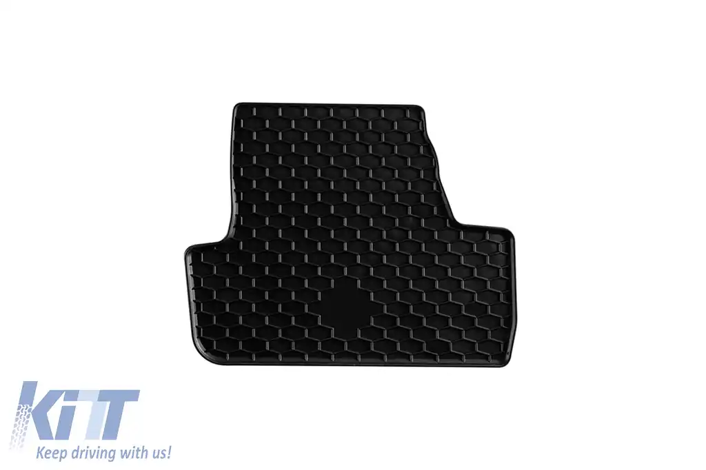 Mochete din cauciuc Gumarny Zubri potrivite pentru Peugeot 308 hatchback 2014-2021, set de 4 piese, culoare neagră-image-6254304