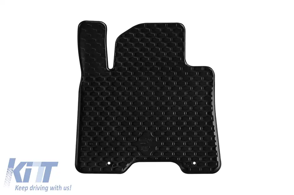 Mochete din cauciuc Gumarny Zubri potrivite pentru Hyundai Tucson 2015-2020, Kia Sportage după 2016, set de 4 piese, culoare neagră-image-6254314