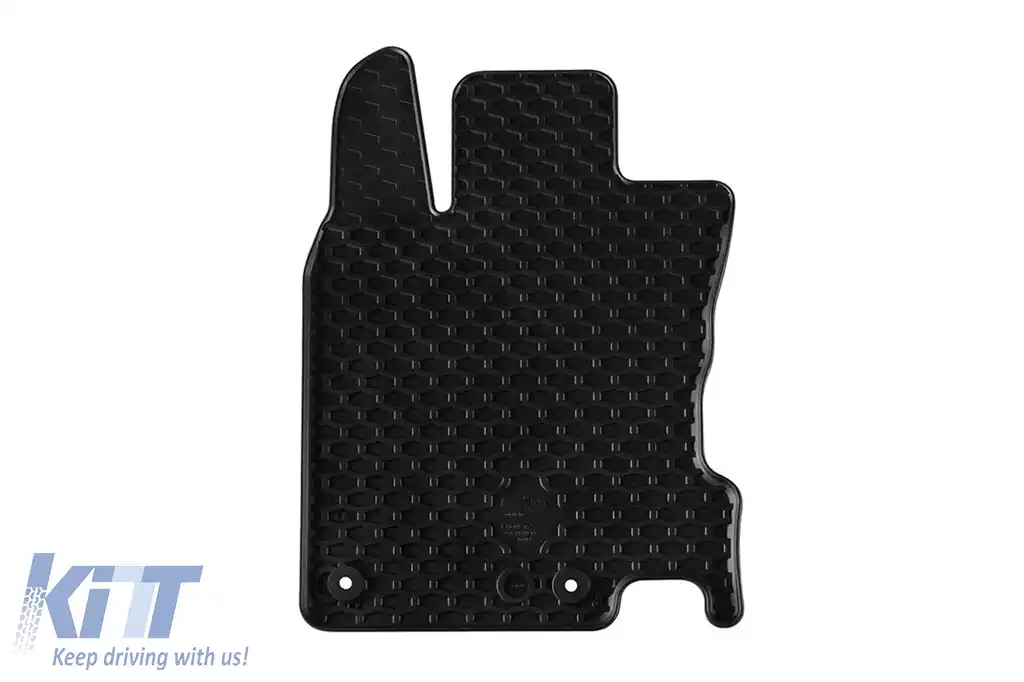 Mochete din cauciuc Gumarny Zubri potrivite pentru Renault Kadjar după 2015, set de 4 piese, culoare neagră-image-6254337