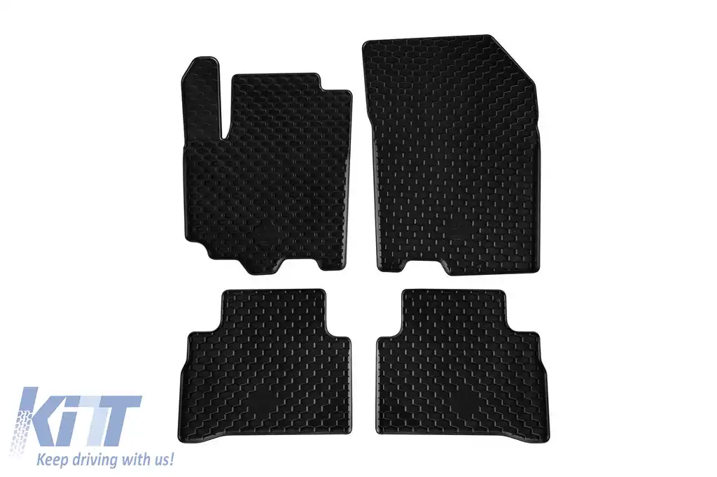 Mochete din cauciuc Gumarny Zubri potrivite pentru Suzuki Vitara după 2015, set de 4 piese, culoare neagră