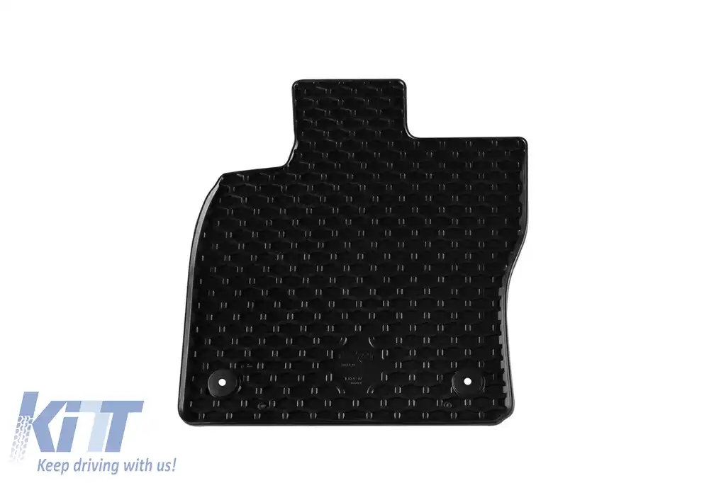 Mochete din cauciuc Gumarny Zubri potrivite pentru Volkswagen T-Roc după 2017, set de 4 piese, culoare neagră-image-6254467