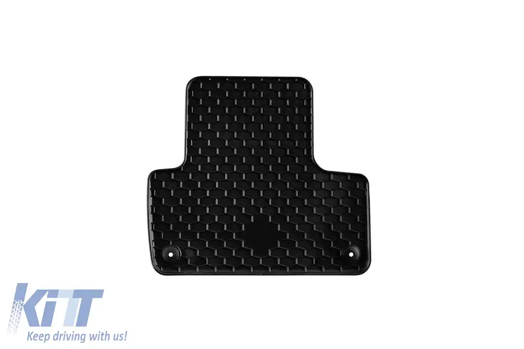 Mochete din cauciuc Gumarny Zubri potrivite pentru Volvo XC60 după 2018, set de 4 piese, culoare neagră-image-6254488