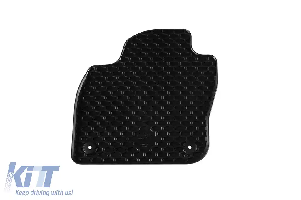 Mochete din cauciuc Gumarny Zubri potrivite pentru Volkswagen T-Cross după 2019, set de 4 piese, culoare neagră-image-6254497